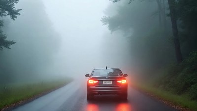 कोहरे से यातायात प्रभावित (फोटो सोर्स- मेटा एआई)