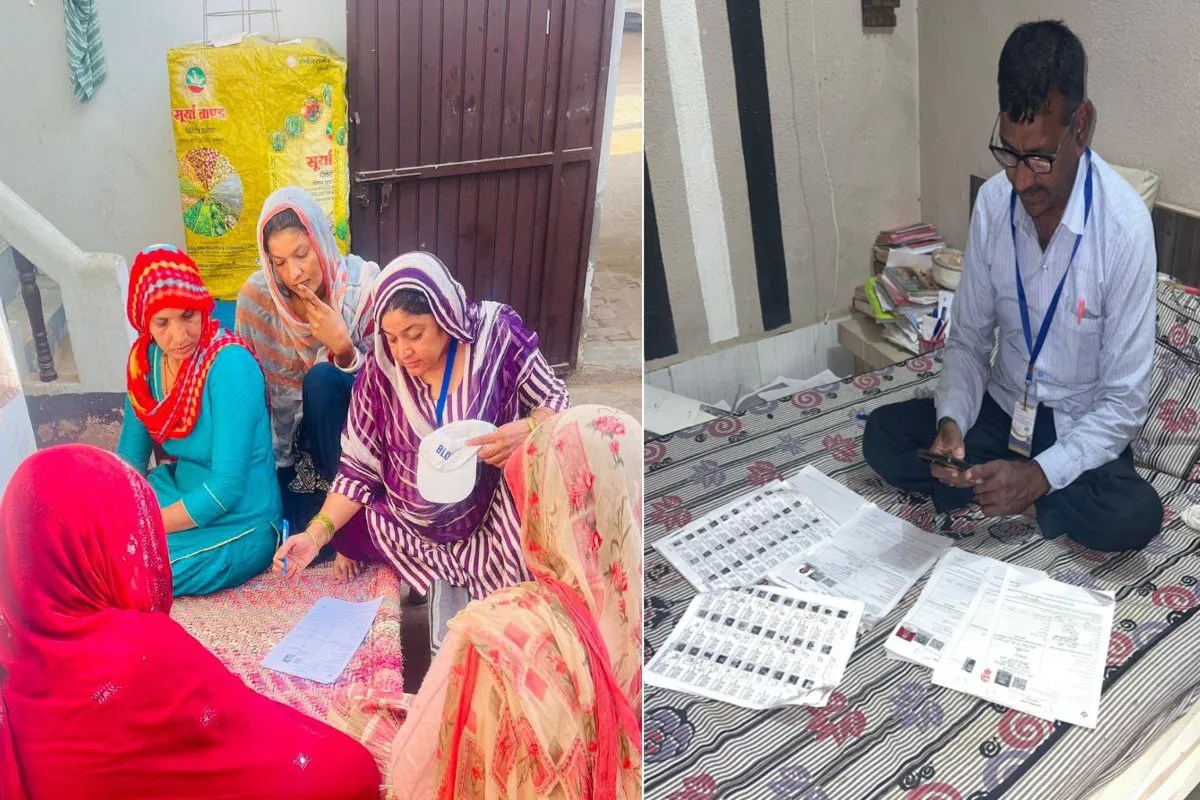 International Disability Day Special, BLO, BLO Couple, SIR, SIR Work, SIR Work in Rajasthan, Hanumangarh News