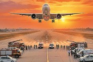 Jaipur airport big accident averted Mumbai Jaipur flight 156 lives saved due to pilot and ATC presence of mind