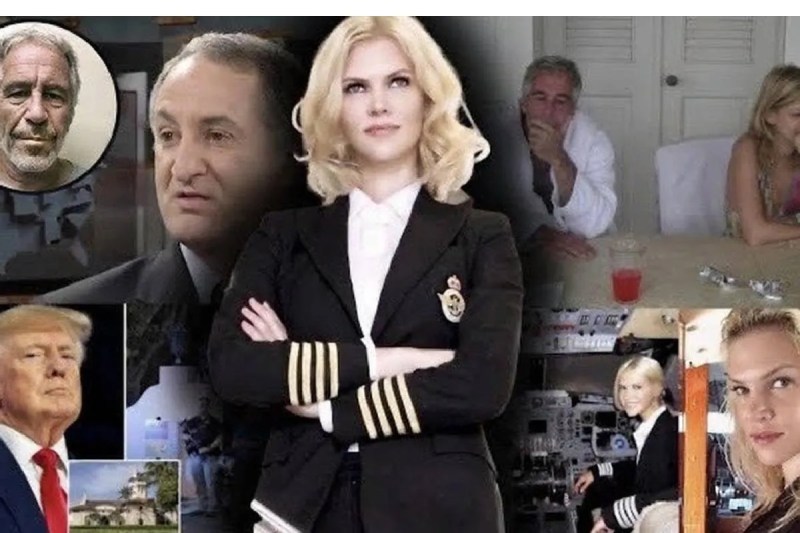 Jeffrey Epstein and Nadia Marcinko