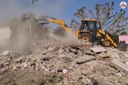 Bulldozer action