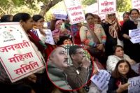 Police warn protesters in Kuldeep Singh Sengar case