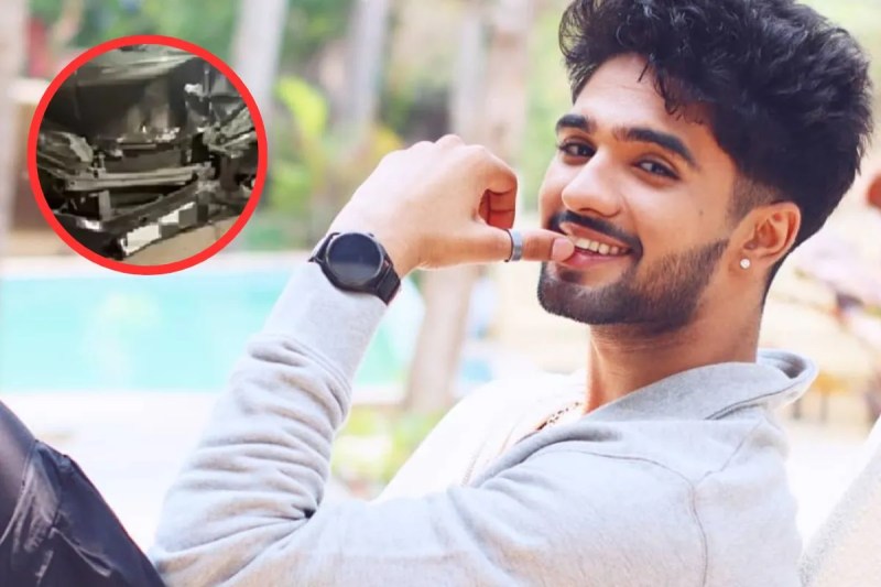 Kumkum Bhagya Actor Zeeshan Khan horrific road Accident in mumbai car was blown apart