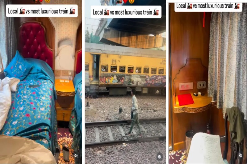 Local Train vs Luxury Class