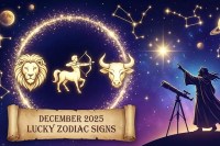 Lucky Zodiac Signs December 2025