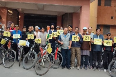 Cycle rally on the theme "Sunday on Cycle"