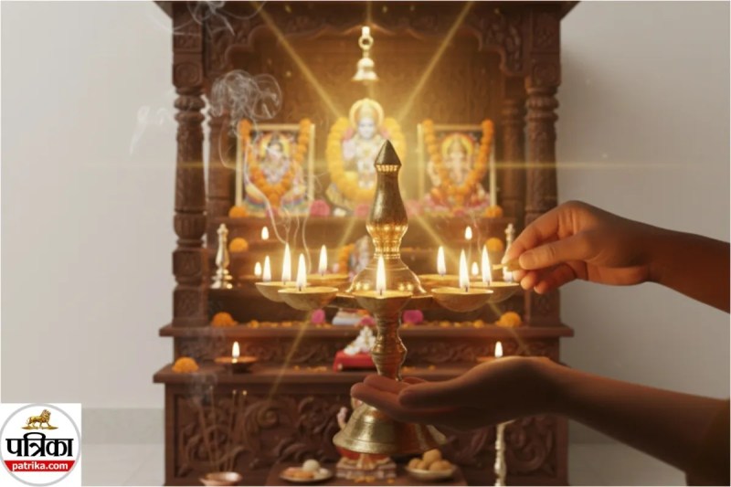 puja ke niyam (pc: gemini generated)