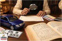 Vehicle colour and Number (pc: gemini generated)