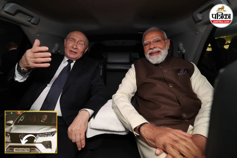 Modi Putin in Fortuner