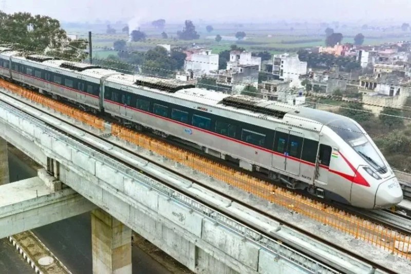 namo bharat train gurugram greater noida route confirmed chilla elevated road projects in delhi ncr