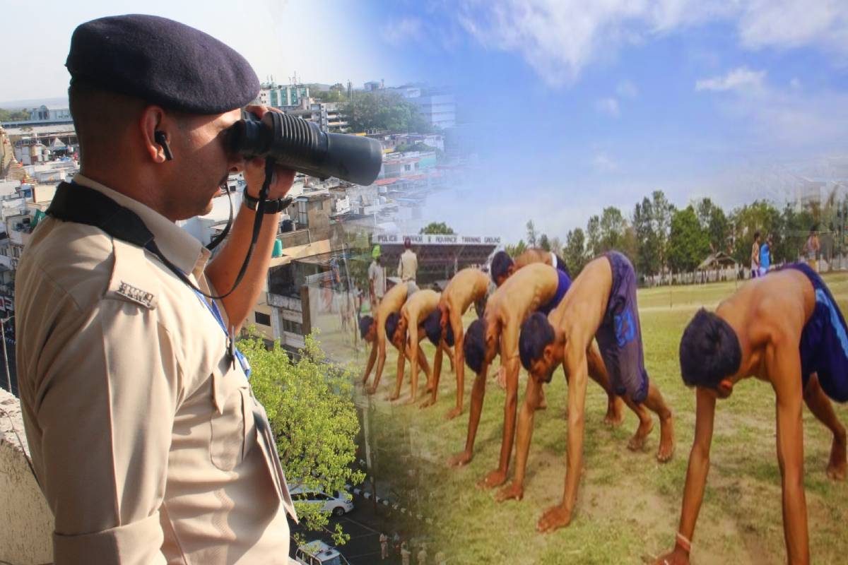 CBN के 220 हवलदार की ट्रैंनिंग एमपी पुलिस के हाथ सौंपी