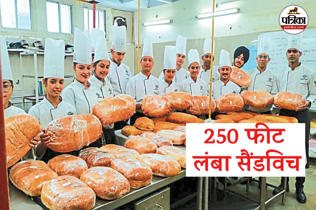 India's longest sandwich