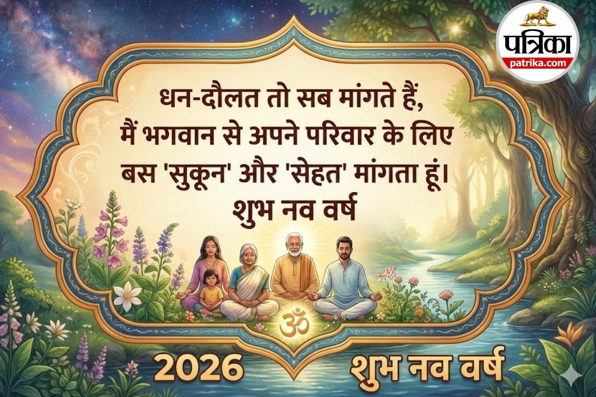 New Year 2026 Hindi wishes Latest New Year messages 2026, New Year wishes for WhatsApp,