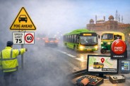 fog advisory issued in noida while delhi trying to strengthens public transport safety