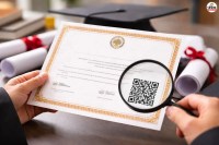 QR codes on degree