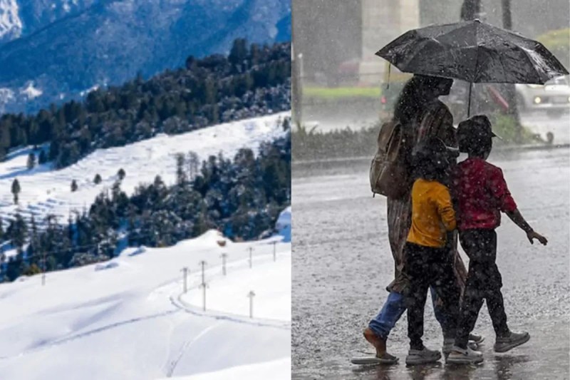 Rain and snowfall are forecast in Uttarakhand today and tomorrow, along with an orange alert for dense fog and severe cold day conditions