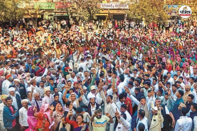 Dungarpur Congress workers Violent protests and sit-in demonstration ended on 19th day after receiving assurances