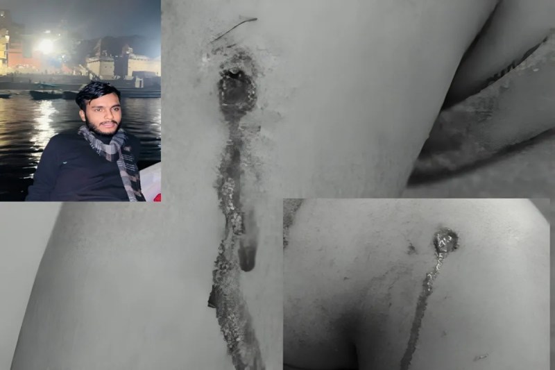 आधी रात घर में घुसकर तोड़फोड़, मारपीट और फायरिंग; युवती गंभीर घायल      (फोटो सोर्स :  Police Media Cell )