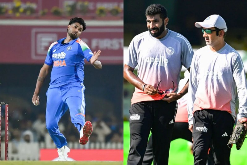 Harshit Rana and Gautam Gambhir