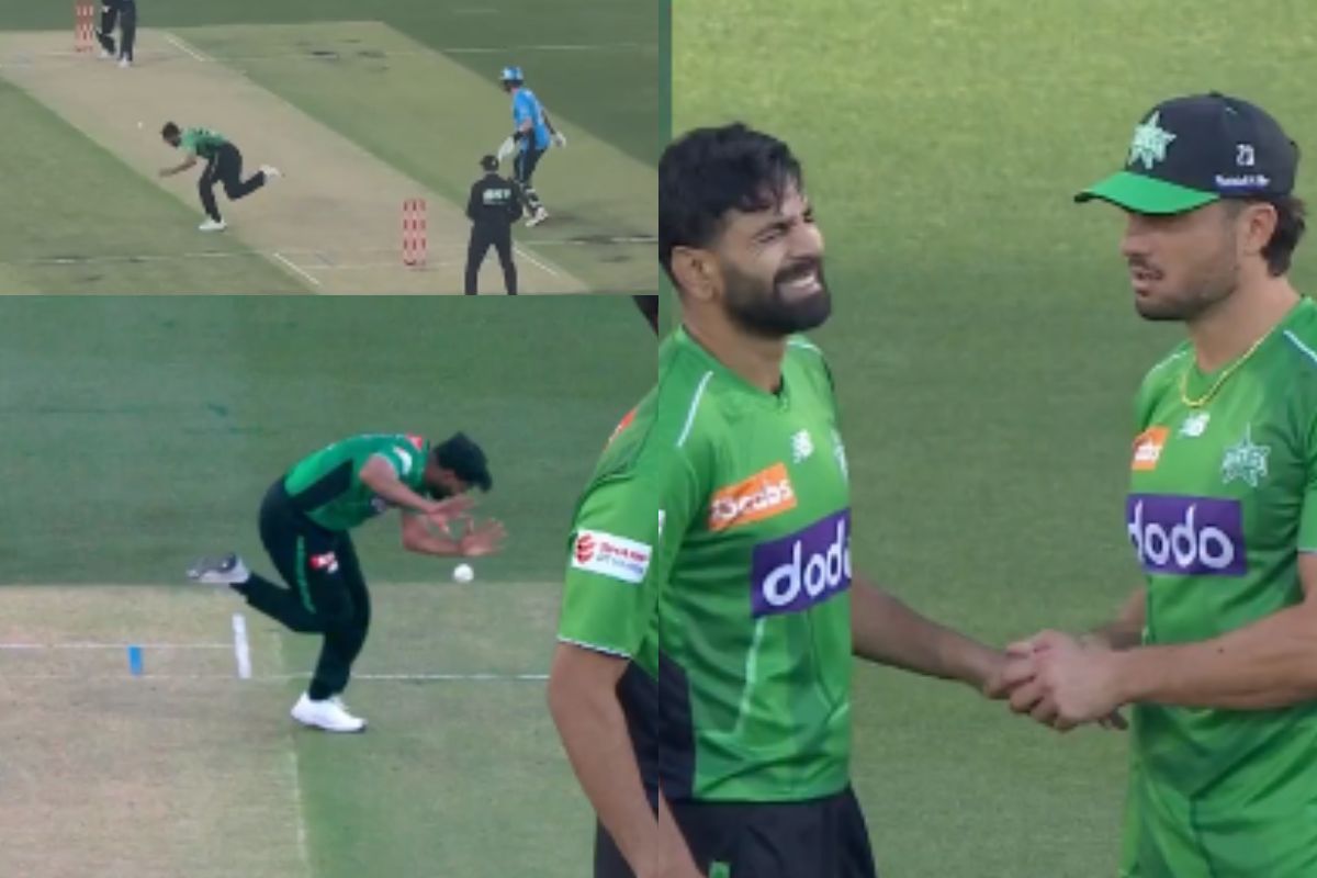 क्रिकेट के मैदान पर टला बड़ा हादसा, हारिस रऊफ डर के मारे तिलमलाए