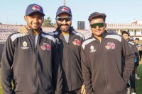 Rohit Sharma, Sarfaraz Khan and Musheer Khan