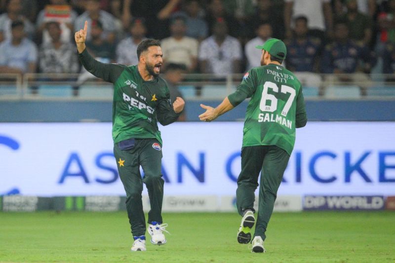 Salman Agha and Fakhar Zaman