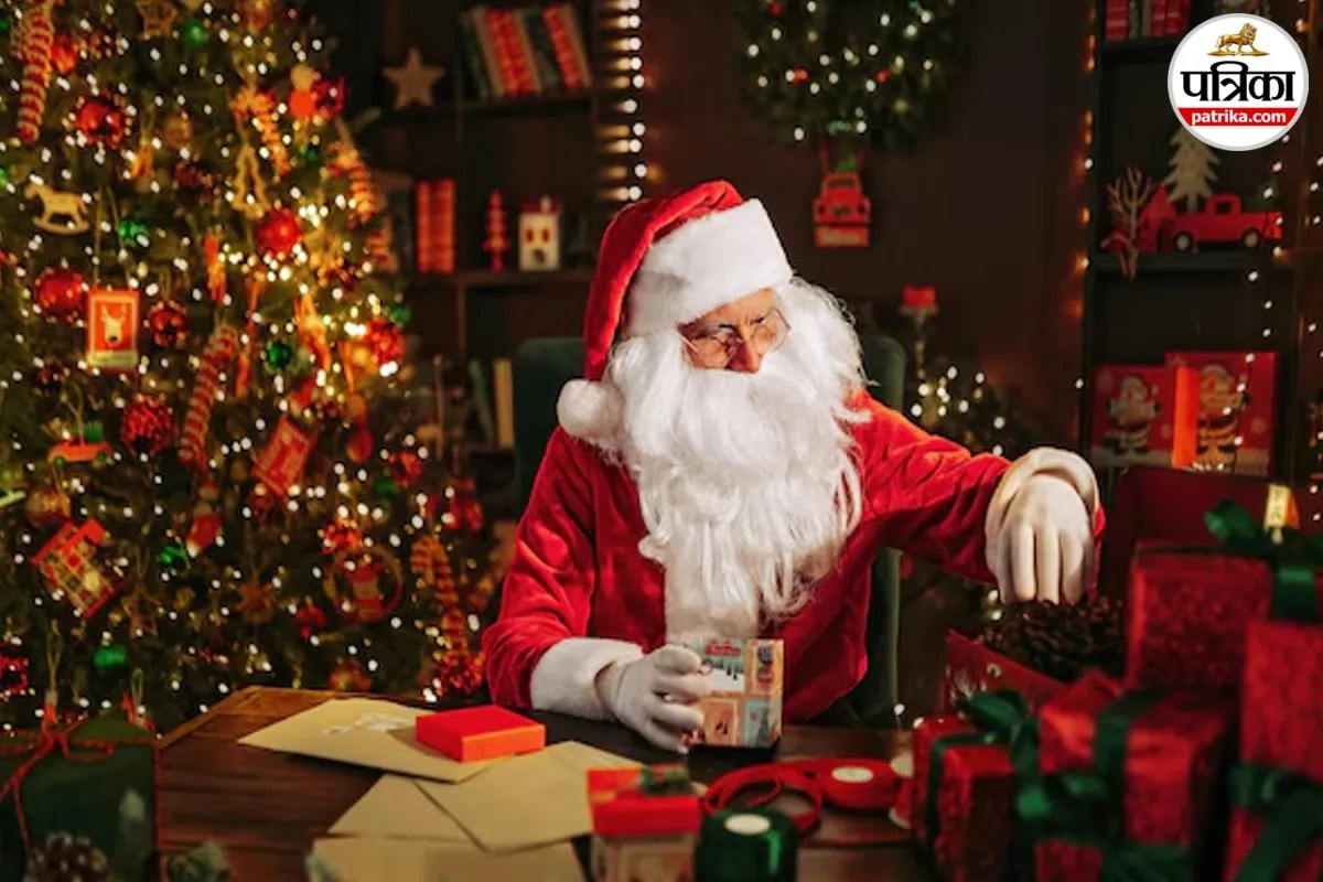 Santa reached police station