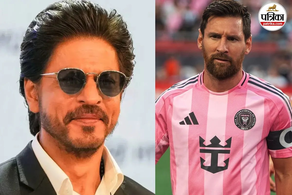 Shah Rukh Khan meet Lionel Messi