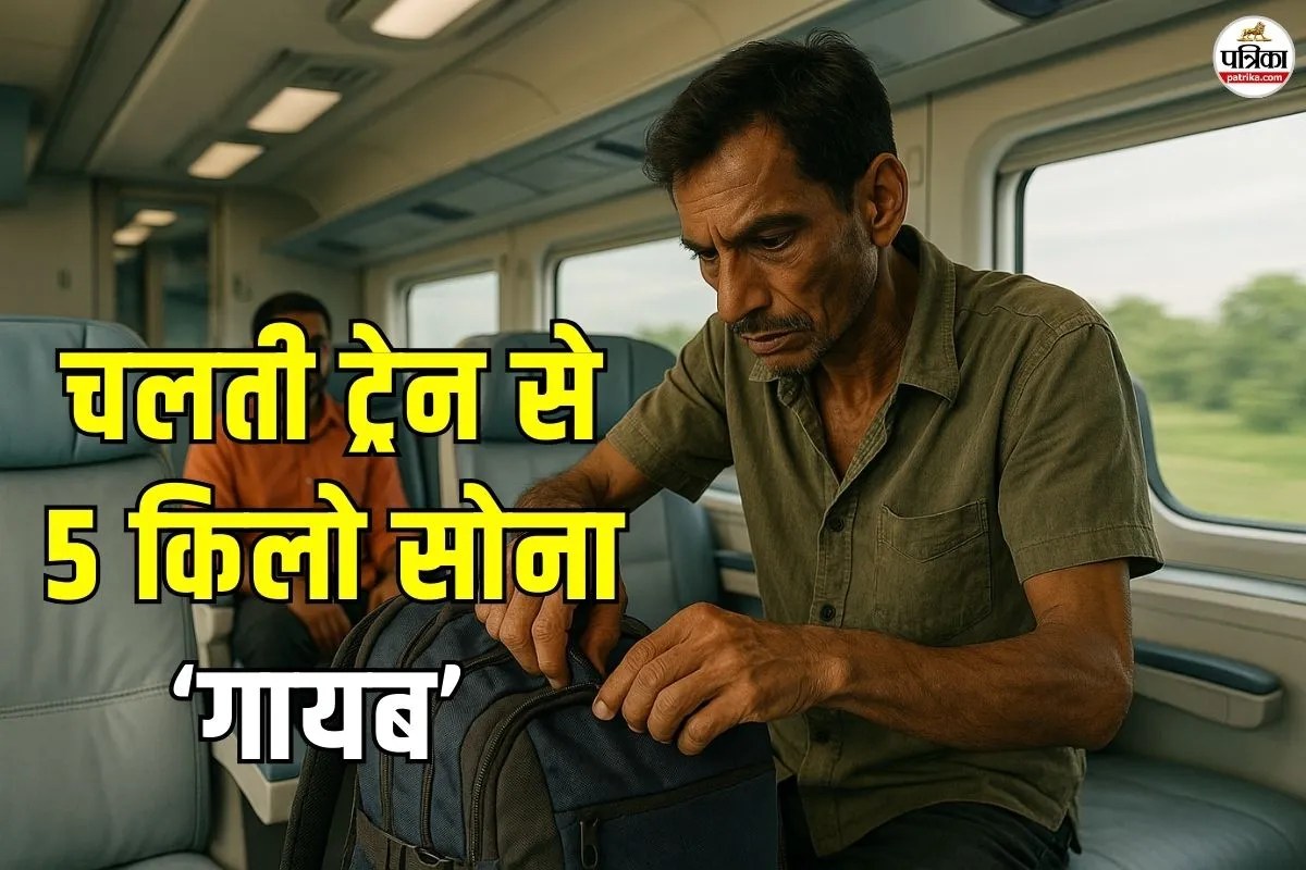 gold Theft in Train