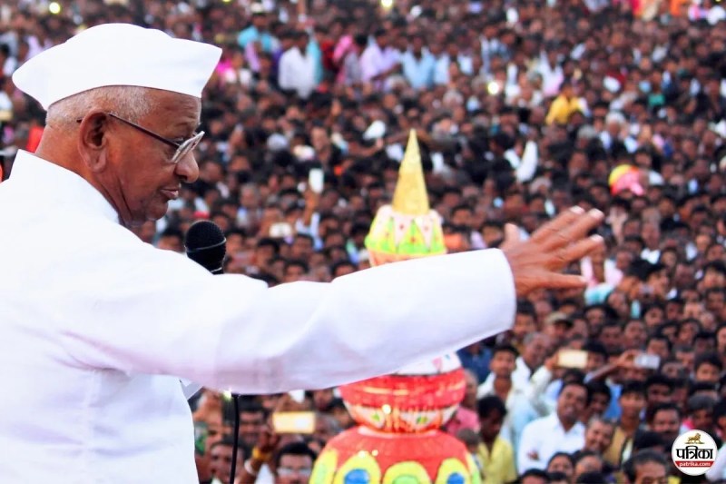 Social activist Anna Hazare