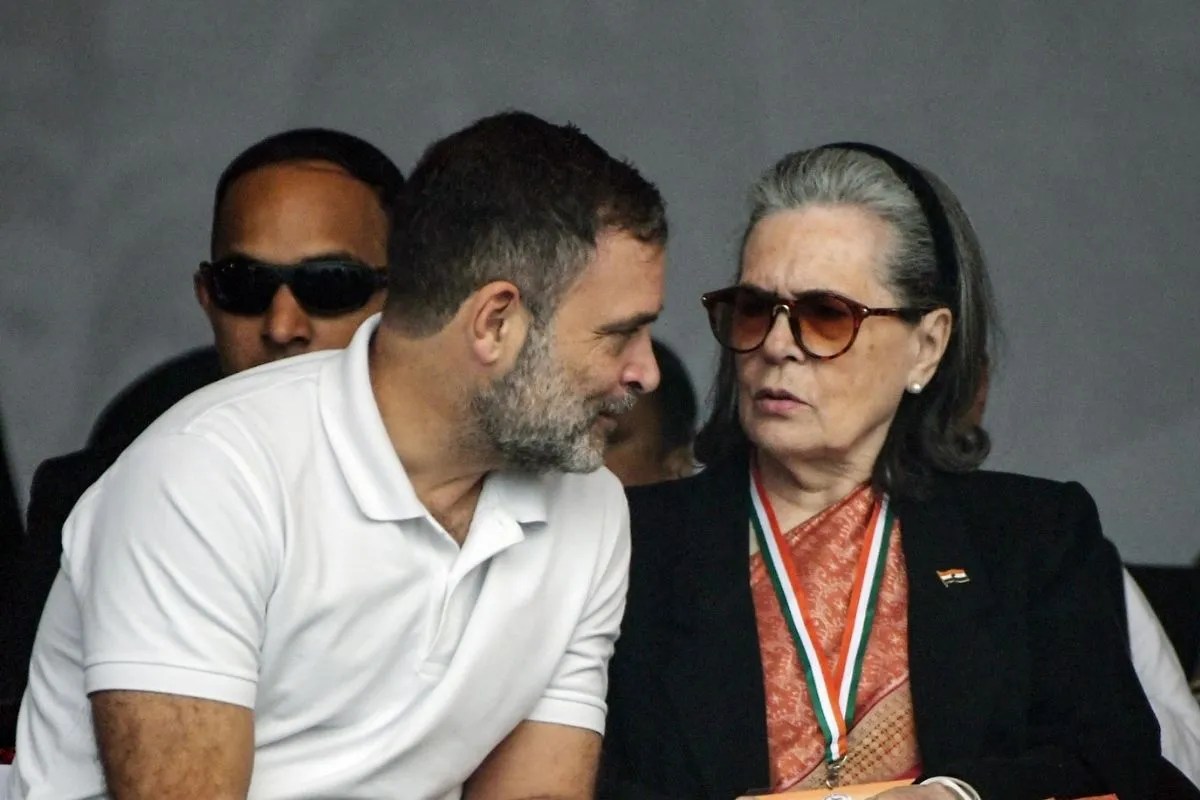 Sonia Gandhi and Rahul Gandhi