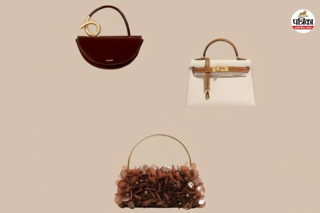 Unique statement handbag, Bold party wear bag