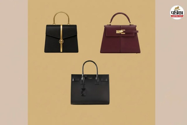 Elegant structured handbag, Classy box shape bag.