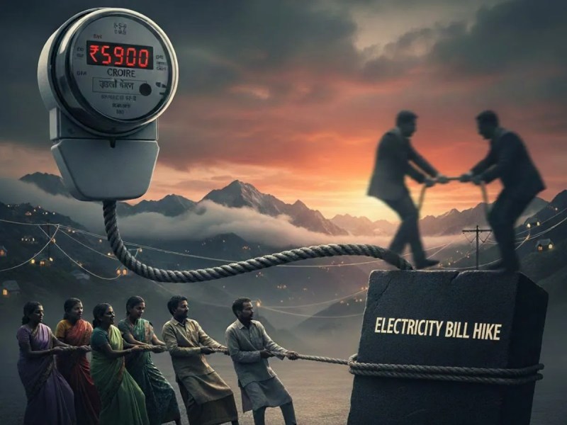The government is preparing to recover Rs 5,900 crore from electricity consumers in Uttarakhand