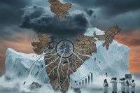 The melting of ice in Antarctica has disrupted monsoon patterns in India, which is a matter of great concern