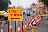 Traffic alert in Jaipur
