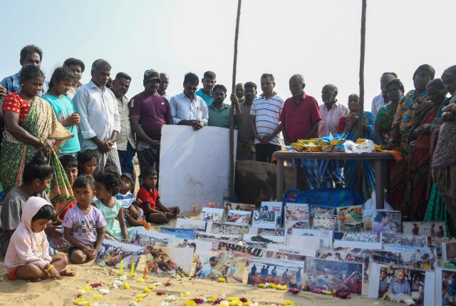 Tributes paid in Tamil Nadu on the 21st anniversary of the tsunami.