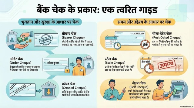 Types of cheques in India