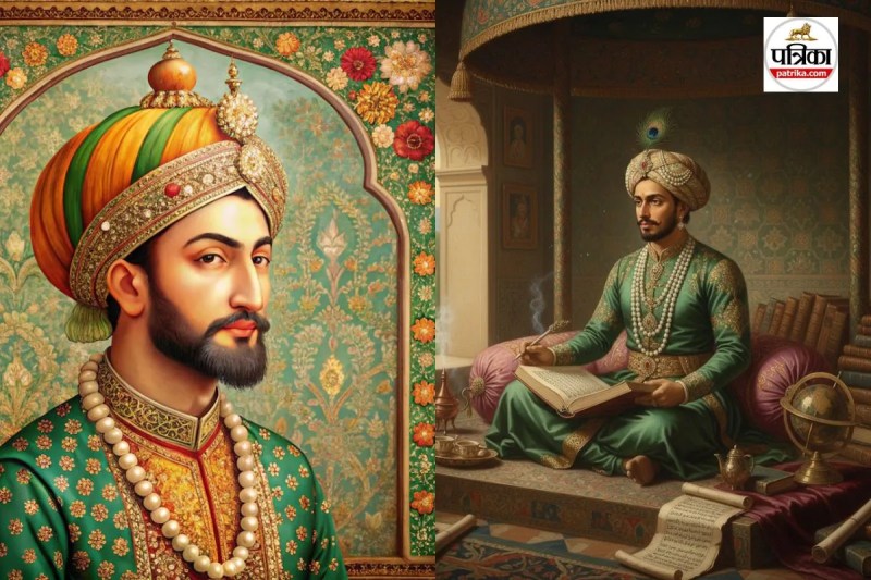 most educated Mughal, illiterate Mughal emperor