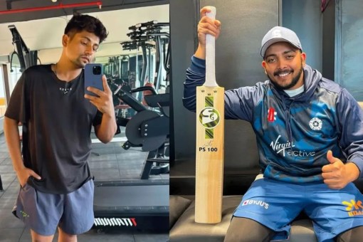 Prithvi Shaw and Saarafraz khan