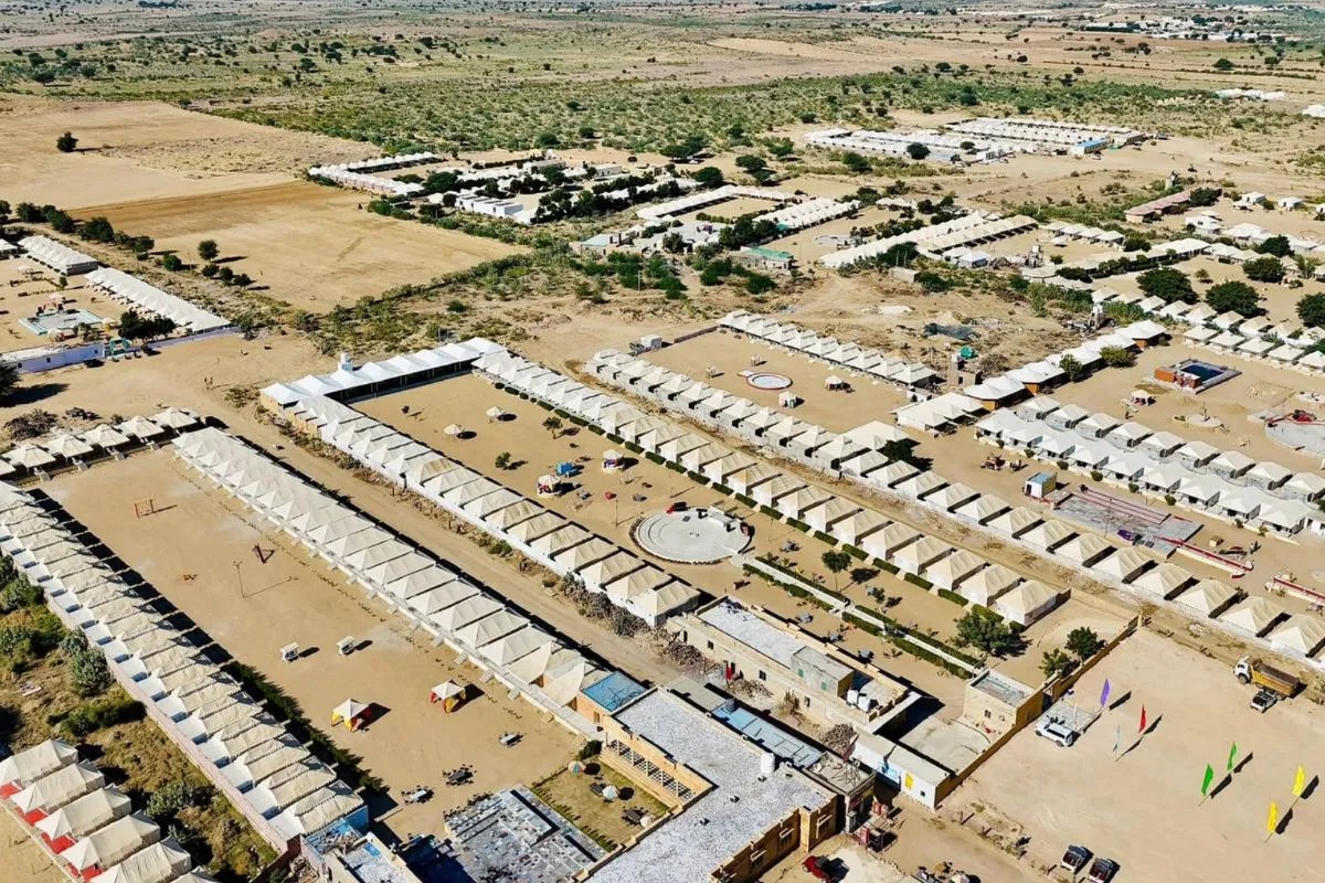 Jaisalmer Some Sand Dunes Area