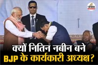 Nitin Nabin become BJP acting President,JP Nadda,Nitin Nabin BJP,