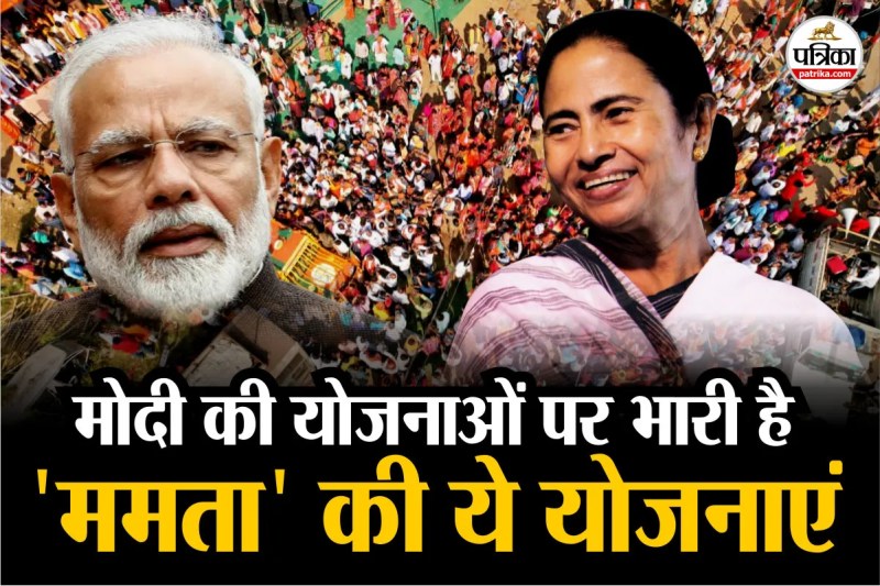 mamata banerjee, Narendra Modi, West Bengal elections 2026, Mamata Banerjee welfare schemes,