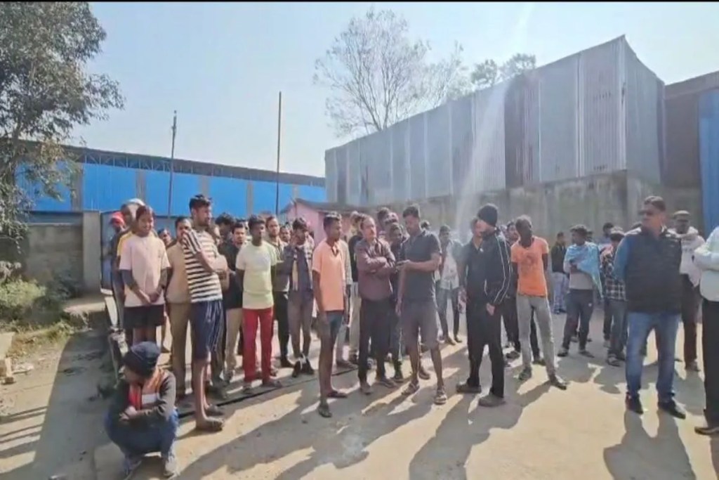 Cold storage wall collapsed