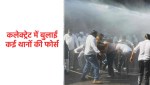 Water cannon used on hundreds of Youth Congress workers in Indore