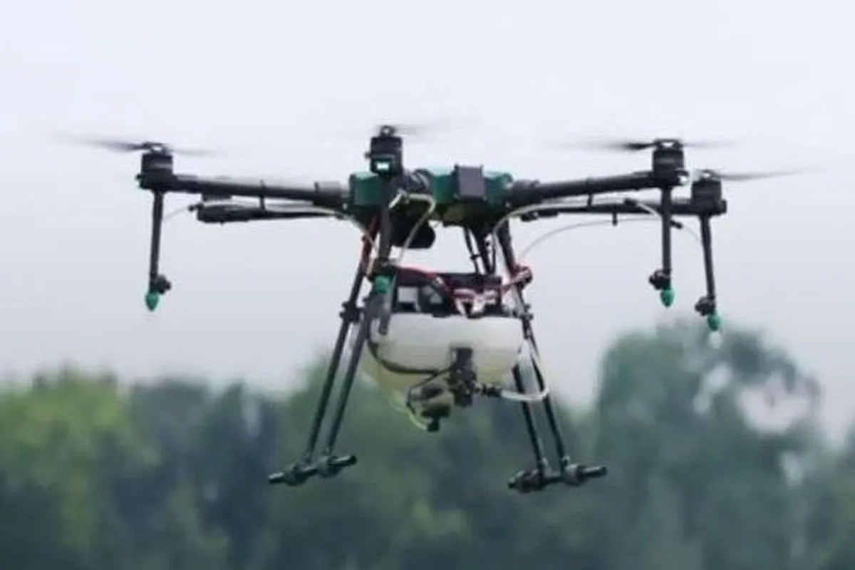 Drones are being used to crack down on mining mafia.