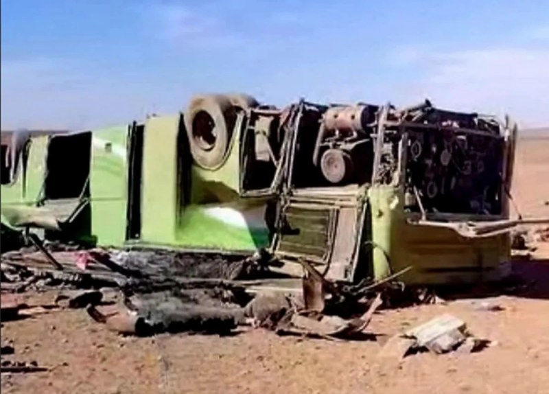 Bus accident in Algeria