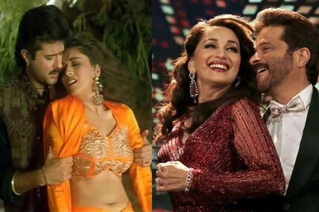 anil-kapoor-and-madhuri-dixit-on-screen