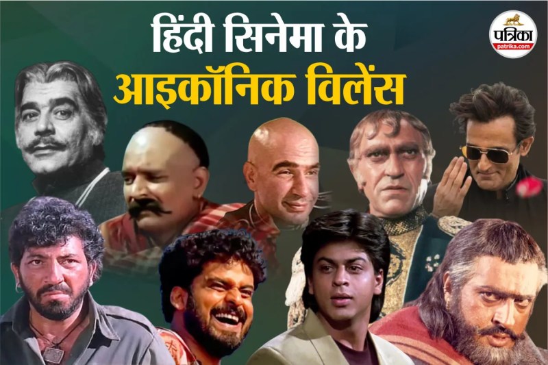 Iconic villains of Indian Cinema