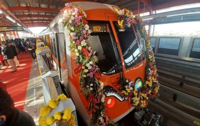 Bhopal Metro flagged off by Union Minister Khattar and CM Mohan Yadav